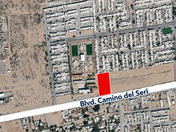 Terreno En Venta En Camino Del Seri, Hermosillo, Sonora. 6,000 M² Con Agua Potable, Luz Y Drenaje A Pie De Calle. Cerca De Blvd. Quiroga Y Cobach Villa Bonita.