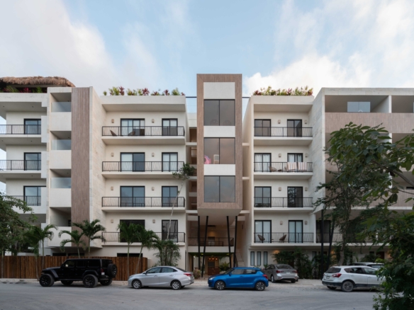 Departamento De Una Recámara En Venta En Akua Reserve, Tulum — Foto 1