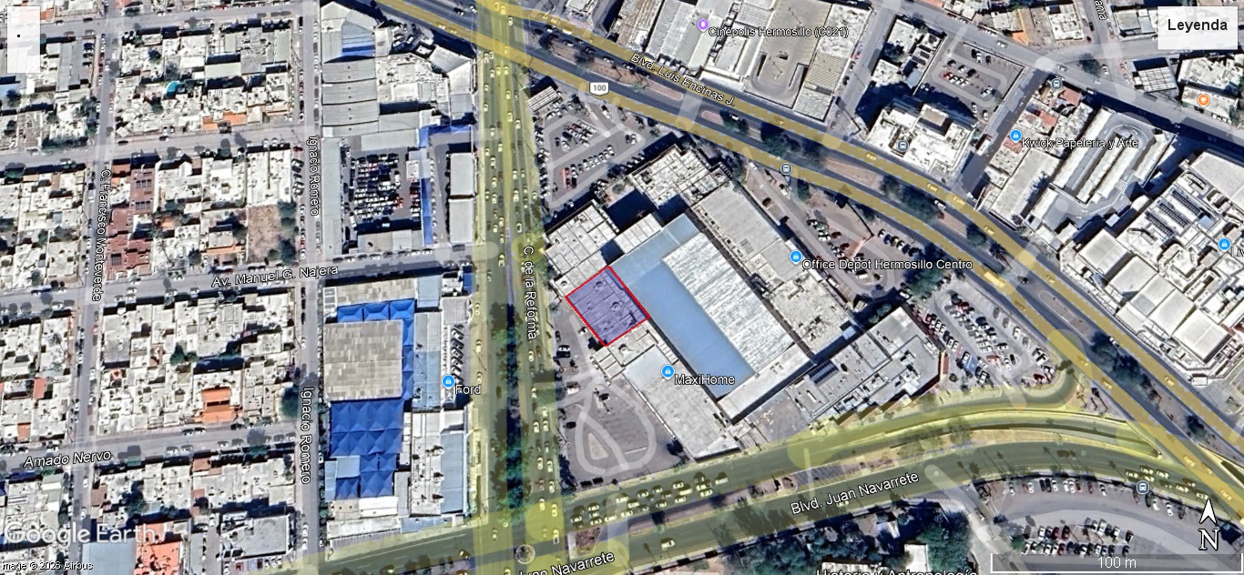 Local comercial en renta en San Benito, Hermosillo, de 732 m² — foto 3