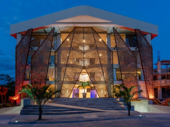 Loft En Venta En Akua, Aldea Zama, Tulum, Con Alberca En Roof Garden — Foto 1
