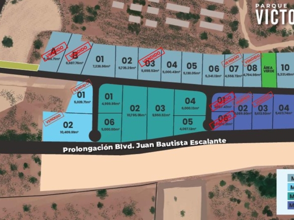 Lotes industriales en venta sobre Blvd. Enrique Mazón, desde 5,000 m² — foto 5