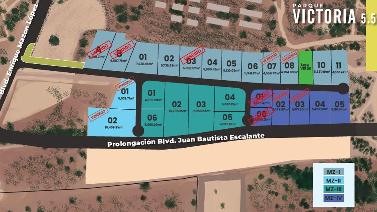 Lotes industriales en venta sobre Blvd. Enrique Mazón, desde 5,000 m² — foto 5