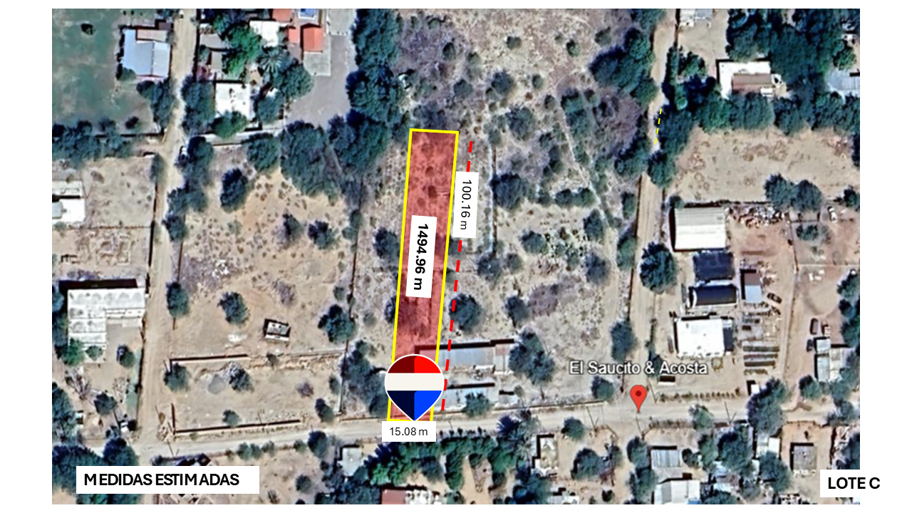 Terreno en venta en San Pedro El Saucito, 1,533.46 m² — foto 1