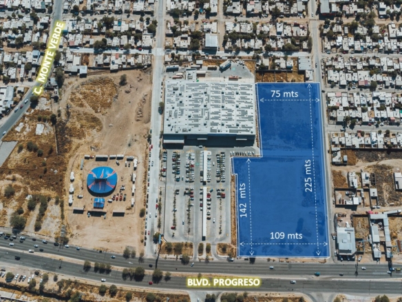 Terreno en venta sobre Blvd. Progreso, Hermosillo, 2.2 hectáreas junto a Walmart — foto 1