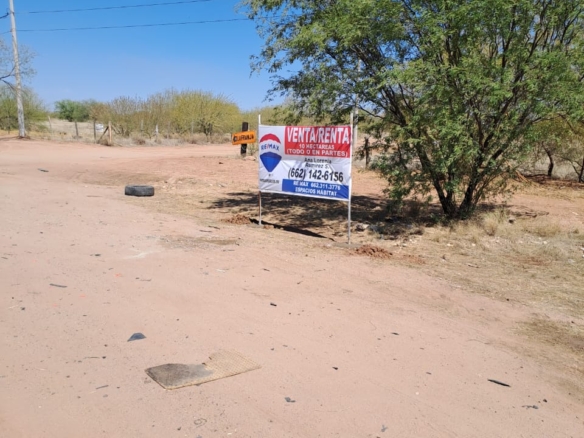 Terreno Industrial En Venta En Carretera A Kino Km 18.5, Hermosillo, 10 Hectáreas — Foto 1