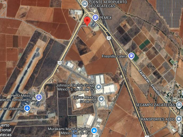 Terreno industrial en venta en Zacatecas, 5 hectáreas en el corredor Calera — foto 1